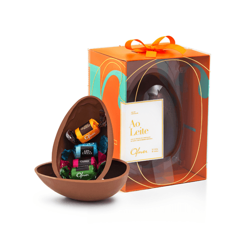 OVO DE PÁSCOA AO LEITE 250G